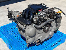 JDM Subaru EZ30 3.0L 6 Cyl Engine & TY856WVBAA 6 Speed AWD M/T Trans with Diff picture