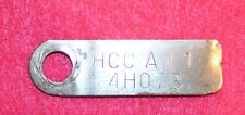 1964.5 1965 Mustang Fastback Coupe Convertible ORIG HCC AW P/S STEERING BOX TAG picture