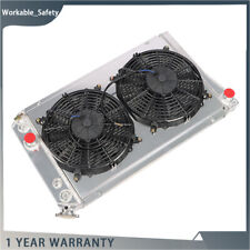 3 ROW Radiator+Shroud Fan For 1982-2001 2002 Chevy S10/S-10 Blazer V8 Conversion picture
