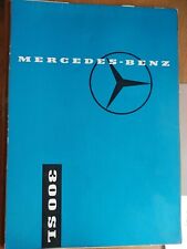 MERCEDES BENZ 300SL ROADSTER/COUPE Car Sales Brochure Nov 1959 #P1072/1e 1159 picture