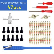47pc Car Tire Valve Installation Tool Kit Tyre Stem Core Puller Truck Automotive picture
