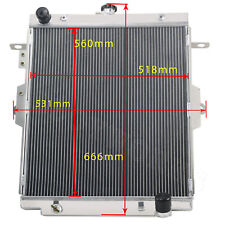 ASI 4 Row Aluminium universal Radiator Core Size: 518W * 560H mm picture