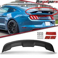 GT500 Rear Trunk Spoiler Wing Matte Black For Ford Mustang 2015-2024 GT350 picture