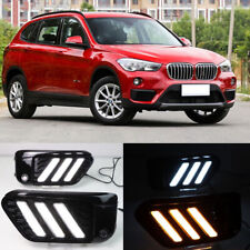 Daytime Running Light Flow Light Driving Front Bumper Lights for BMW X1 F48 F49 picture