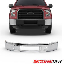 1X Front Chrome Bumper Face Bar Stamped Steel For 2009-2014 Ford F150 F-150 picture