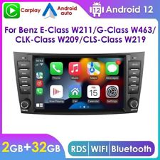 For Mercedes Benz CLS E-Class W211 W219 Android Car Radio GPS Sat Nav BT Carplay picture