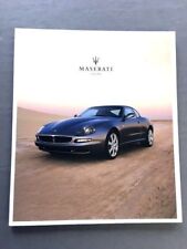 2003 Maserati Coupe and Cambio Corsa 44-PAGE Original Sales Brochure - 3200 GT picture