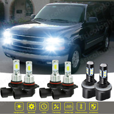 For Chevy Tahoe 2001-2006 6x Combo 9005+9006 LED Headlight Hi/Lo & 880 Fog Light picture
