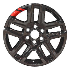 Refurbished Painted Black / Red Stripe Aluminum Wheel 20 x 9 picture