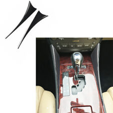 2X ABS Carbon Fiber Gear Shift SIDE Panel Trim For LEXUS IS250 300 350 2006-2012 picture