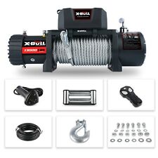 X-BULL Electric Winch 13000lbs Winch 12V Steel Cable Towing Truck 4WD Off-Road picture