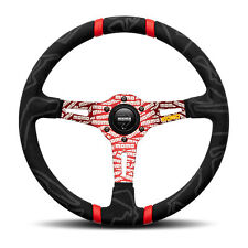 MOMO Motorsport Ultra Street Steering Wheel Alcantara Red, 350mm - ULT35BK0RD picture