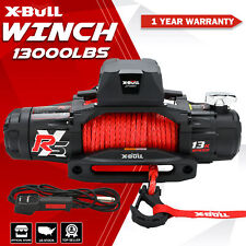 X-BULL 13000lb Electric Winch Synthetic Rope Truck Towing Trailer Off-Road picture