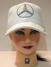 Mercedes Benz 3D Logo Hat Baseball Cap Men Women White Adjustable picture