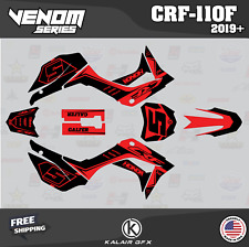 Graphics Kit for HONDA CRF110F CRF110 2019 2020 2021 2022 2023 Venom- Red Shift picture