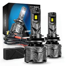 NOVSIGHT 2X H11 H8 H9 LED Headlight Bulbs Hi/Low Beam 50000LM 240W Super Power picture