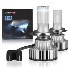 MOSTPLUS 60W 7600LM TX1860 LED Headlight Bulbs H7 6000K White Lights One Pair picture