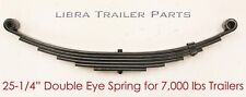 New trailer leaf spring -6 leaf double eye 3500lbs for 7000 lbs axle - 20029 picture
