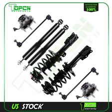For 07-09 Saturn Aura Front Quick Strut Assembly Hub Bearing Sway Bar Shock Kit picture