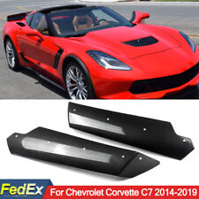 Stage 2 Rear Spoiler Winglets Wing For 2014-2019 Chevrolet C7 Carbon Fiber Look picture