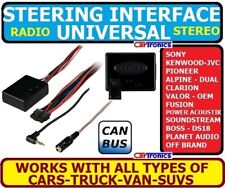 CAR STEREO RADIO STEERING WHEEL CONTROL RETENTION INTERFACE ADAPTER UNIVERSAL picture