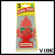 Little Trees Car Home Office Hanging Air Freshener Strawberry (Pack of 3) picture