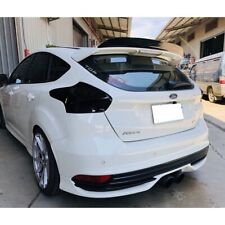 495F Add-on ST Rear Lip Spoiler Wing Fits 2011~2018 Ford Focus 5dr Hatchback picture