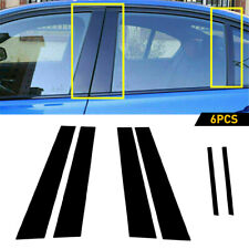 For Dodge Charger 2011-2021 6pc Black Pillar Posts Set Door Trim Piano Cover Kit picture