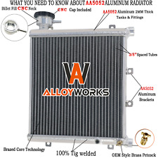 3 Row Water to Air Heat Exchanger Radiator Fit For Subaru Mazda Ford Toyota picture