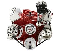 Small Block Chevy Serpentine Conversion Kit A/C PS ALT SBC 283 327 350 400  picture