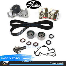 ⭐Gates Timing Belt Kit Hydraulic Tensioner Water Pump for 99-10 Hyundai Kia 2.7L picture