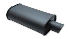 VIBRANT PERFORMANCE STREETPOWER FLAT BLACK O val Muffler 2.5in inlet P/N - VIB11 picture