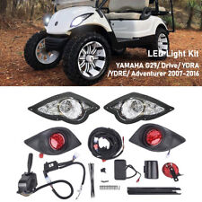 Fit Yamaha Drive G29 Golf Cart 2007-16 DELUXE ALL LED Street Legal LIGHT KIT picture