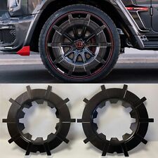 w463a Rocket Style Carbon Wheel Covers R22 R23 R24 made for G-Class Set of 4 pcs picture