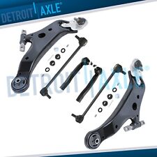 6pc Front Lower Control Arms + Sway Bars + Tie Rods for 2011-2018 Toyota Sienna picture