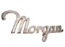 Badge Emblem Motif Chrome Plated Classic fit for Morgan Car Script picture