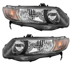DEPO Headlight Set For 2006-2007 Honda Civic Coupe Driver & Passenger Side picture