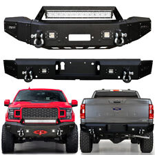 Vijay For 2018-2020 Ford F150 Front or Rear Bumper with Aluminum LED Lights picture