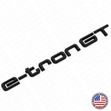 Audi e-tron GT Gloss Black Rear Letter Liftgate Badge Trunk Emblem Badge Sport  picture
