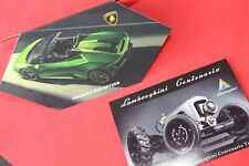 Lamborghini Press Kit Geneva 2019 Aventador Roadster + Centenario Card No Iaa picture