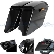 CVO Stretched Extended Hard Saddlebags Fit For 2014-2022 Harley Davidson Touring picture