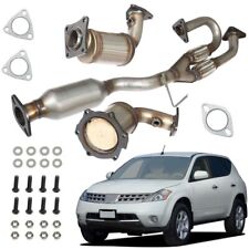 Set of 3 Catalytic Converter Set For 2003 04-2007 Nissan Murano 3.5L Direct-Fit picture