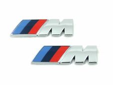 2 x BMW M Sport Front Wing Badge Emblem 1 3 5 6 Series M3 M4 / 51148058881 picture