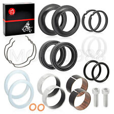 39mm Front Fork Bushing Dust Oil Seals For Sportster 883 1200 XL883 XL1200 90-13 picture