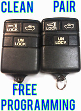 LOT OF 2 OEM GM BUICK OLDS KEYLESS REMOTE FOB TRANSMITTER ABO0303T 25602667 picture