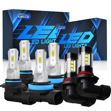 For Toyota Tundra 07-2013 LED Headlight+Fog Light 6 Bulb Combo Kit for Car Light picture