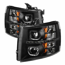 Xtune For Chevy Silverado 1500/2500/3500 2007-2013 Projector Headlights Pair picture