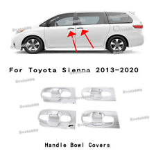For Toyota Sienna 2011-2020 ABS Chrome Accessories Door Handle Bowl Cover Trim picture