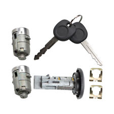 For 03-07 Chevrolet Ignition Key Switch Cylinder Kit with 2 Keys and Door Locks picture