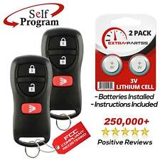 2 For 2007 2008 2009 2010 2011 2012 Nissan Sentra Remote Keyless Entry Key Fob picture